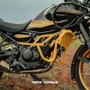 Moto Torque Panther Crash Guard For Royal Enfield Himalayan 450 (Yellow)