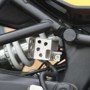 Moto Torque Reservoir Oil Guard Stainless Steel For Royal Enfield Himalayan 450 (Silver)