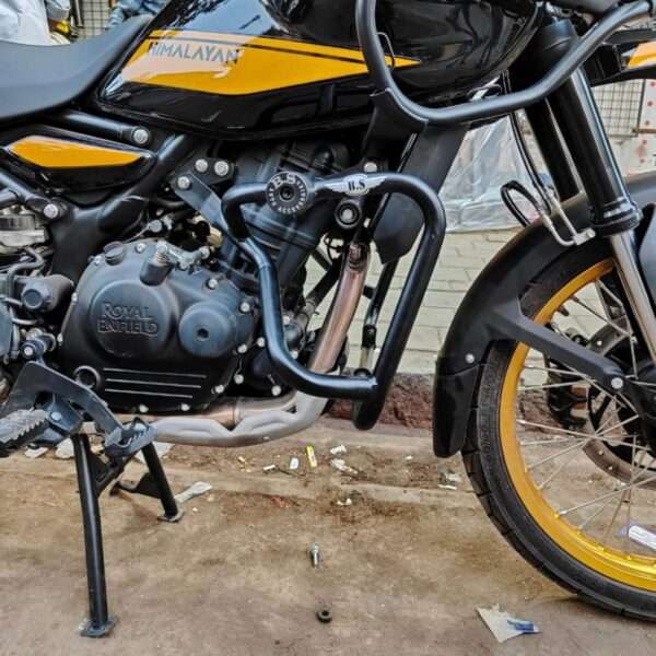 Crash Guard Leg Guard For New Himalayan 450 (Black)