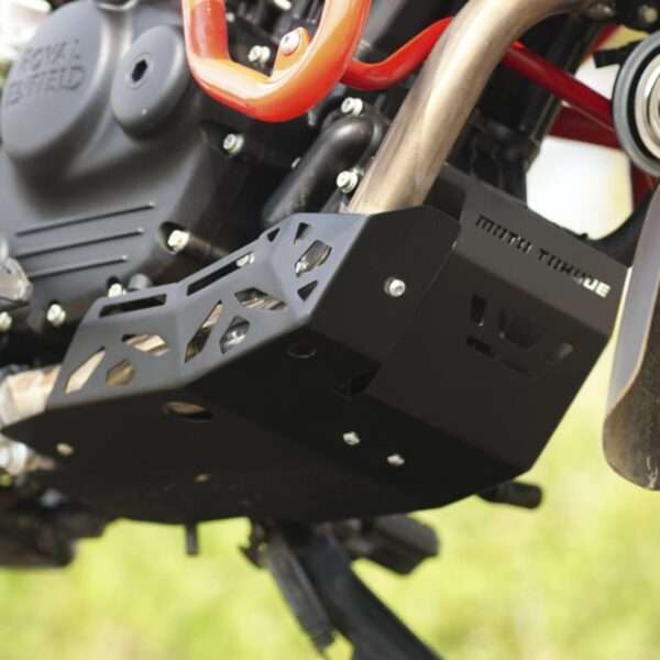 Moto Torque Mild Steel Engine Guard For Royal Enfield Himalayan 450 (Black)
