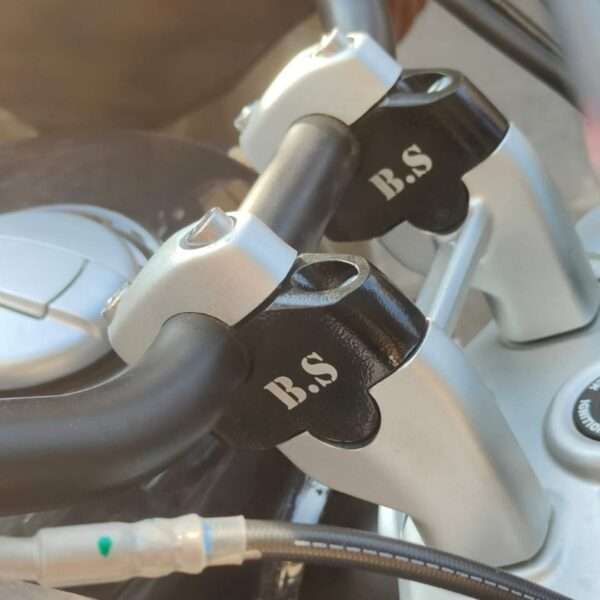 Royal Enfield Super Meteor 650 Aluminium Handlebar Risers (Black)