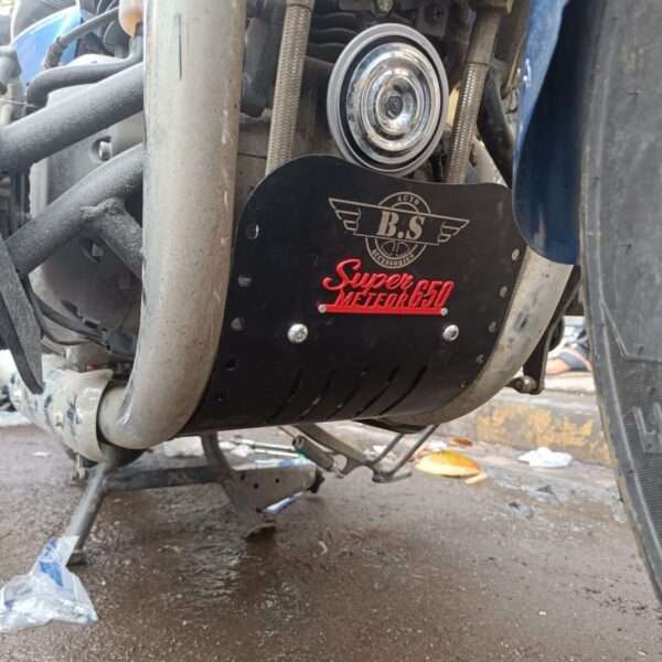 Royal Enfield Super Meteor 650 Sump Guard (Black)