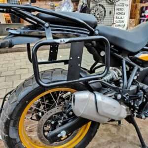 Saddle Stay With Jerry Can Mount For Himalayan 450 (Black)