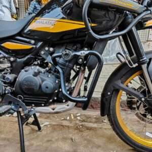 Stainless Steel Crash Guard For Royal Enfield Himalayan 450 (Black)