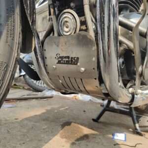 Sump Guard For Super Meteor 650 (Silver)