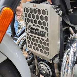 Radiator Grill For Super Meteor 650 (Silver)