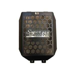 Royal Enfield Premium Stainless Steel Radiator Grill Guard Cover (Black)