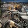 Square Saddle Stay with Jerry Can Holder For Himalayan 411