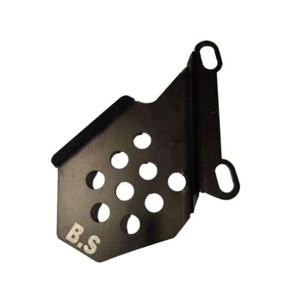 Stainless Steel Caliper Cover For Royal Enfield Super Meteor 650 (Black) (1)