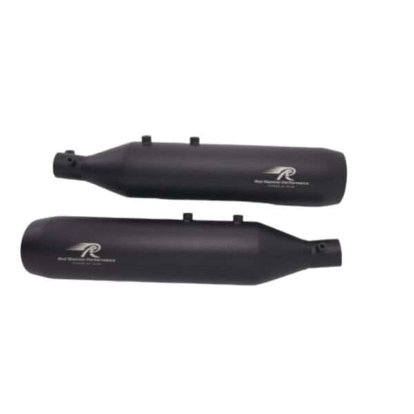 Astral Red Rooster Performance Exhaust For Royal Enfield Super Meteor 650 (Black Matte)