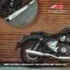 Astral Red Rooster Performance Exhaust For Super Meteor 650