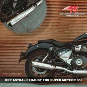 Astral Red Rooster Performance Exhaust For Super Meteor 650