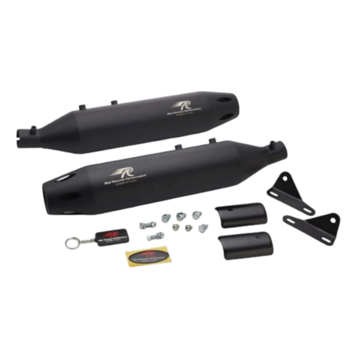 Red Rooster Performance Astral Pro Exhaust For Royal Enfield Super Meteor 650 (Black Matte) Red Rooster Performance Astral Pro Exhaust For Royal Enfield Super Meteor 650 (Black Matte)