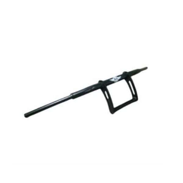 BS auto stainless steel Rudra Handlebar for Royal Enfield (Black)
