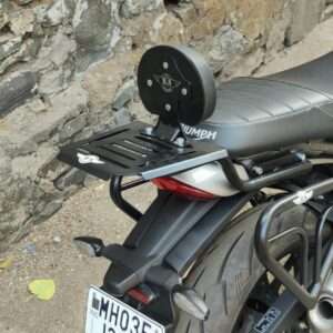 Backrest With Carrier Rack For Triumph Speed 400 (Black)