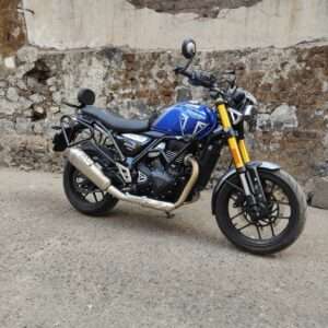 Full Protection Triumph Speed 400 Crash Guard Leg Guard (Black)
