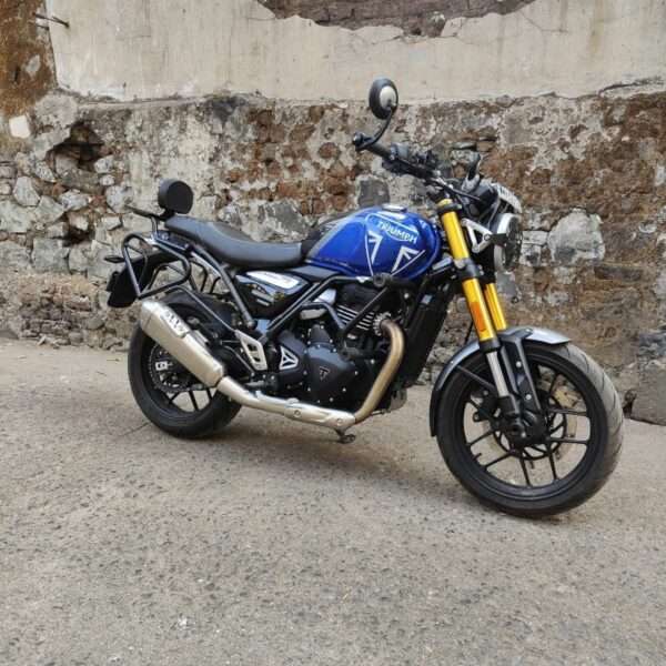Full Protection Triumph Speed 400 Crash Guard Leg Guard (Black)