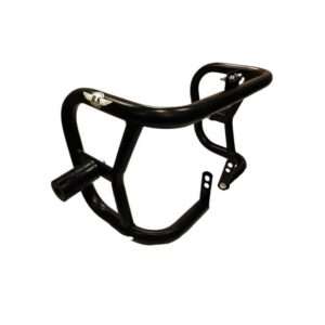 BS Auto stainless steel slider crash guard leg guard for Royal Enfield Hunter 350 (Black)