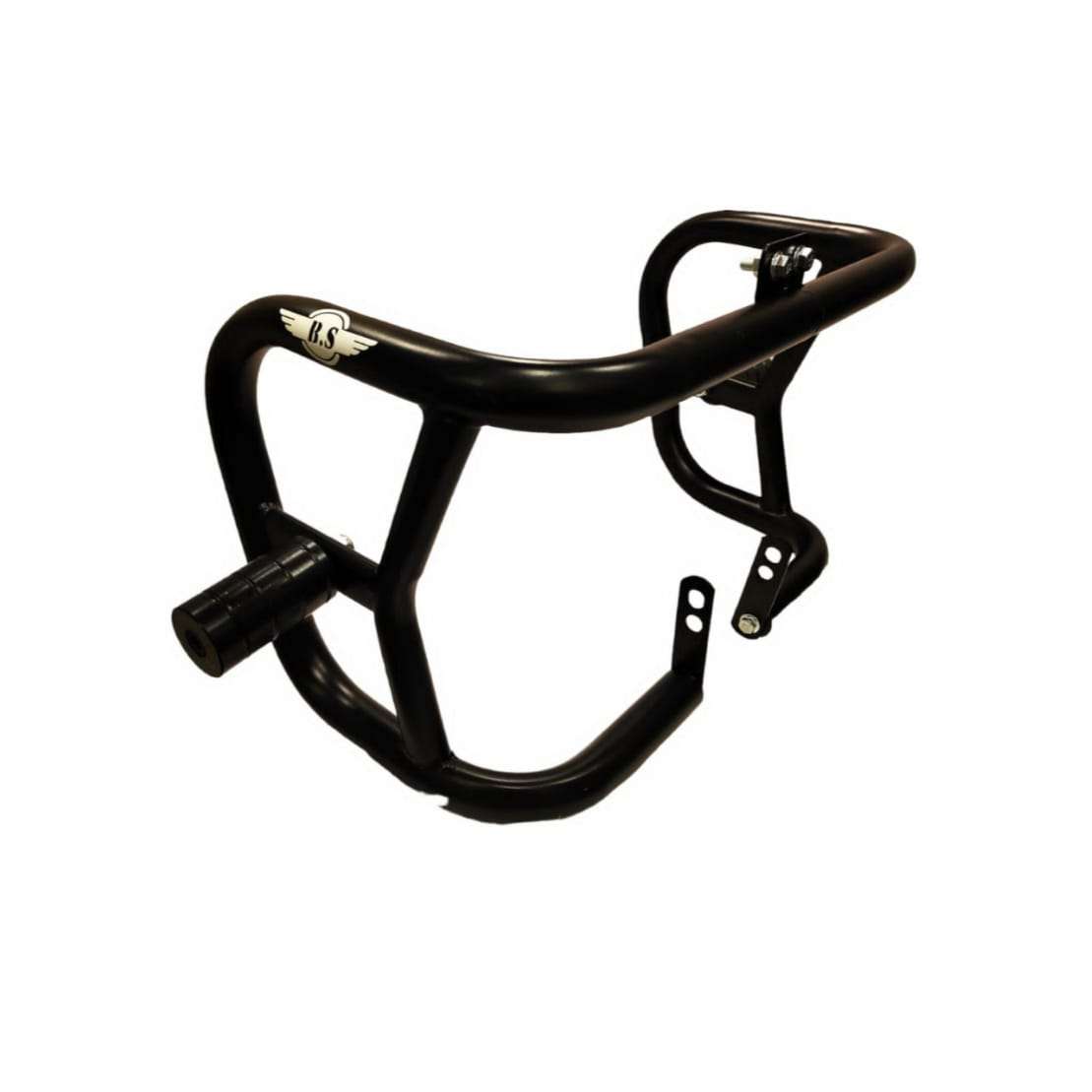 BS Auto stainless steel slider crash guard leg guard for Royal Enfield Hunter 350 (Black) BS Auto stainless steel slider crash guard leg guard for Royal Enfield Hunter 350 (Black)