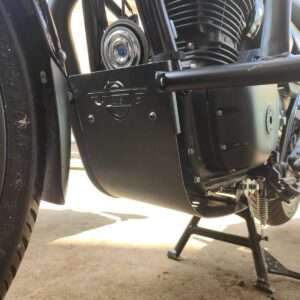 BS auto stainless steel sump guard engine guard bash plate for Royal Enfield Hunter 350