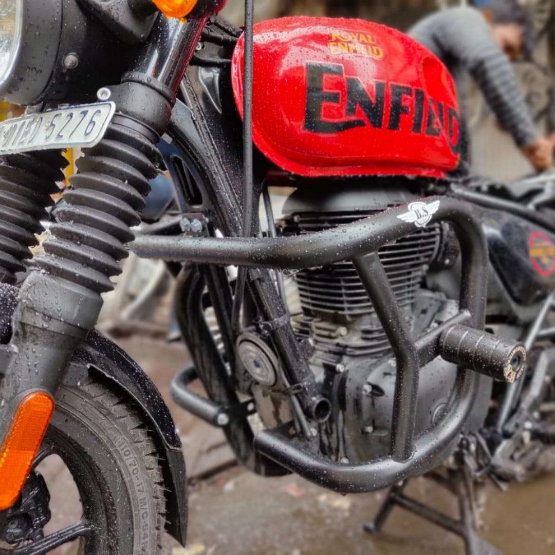 Slider Crash Guard For Hunter 350 Slider Crash Guard For Hunter 350