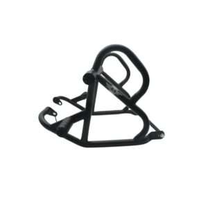 BS Auto stainless steel double slider crash guard leg guard for Royal Enfield Himalayan 411 (Black)