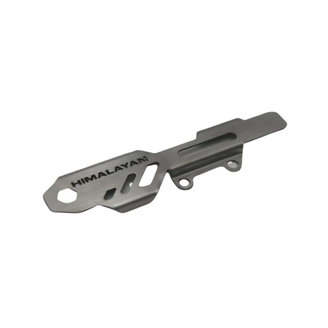 Royal Enfield Himalayan 411 Stainless Steel Rear Brake Master Cylinder Guard (Silver) Royal Enfield Himalayan 411 Stainless Steel Rear Brake Master Cylinder Guard (Silver)