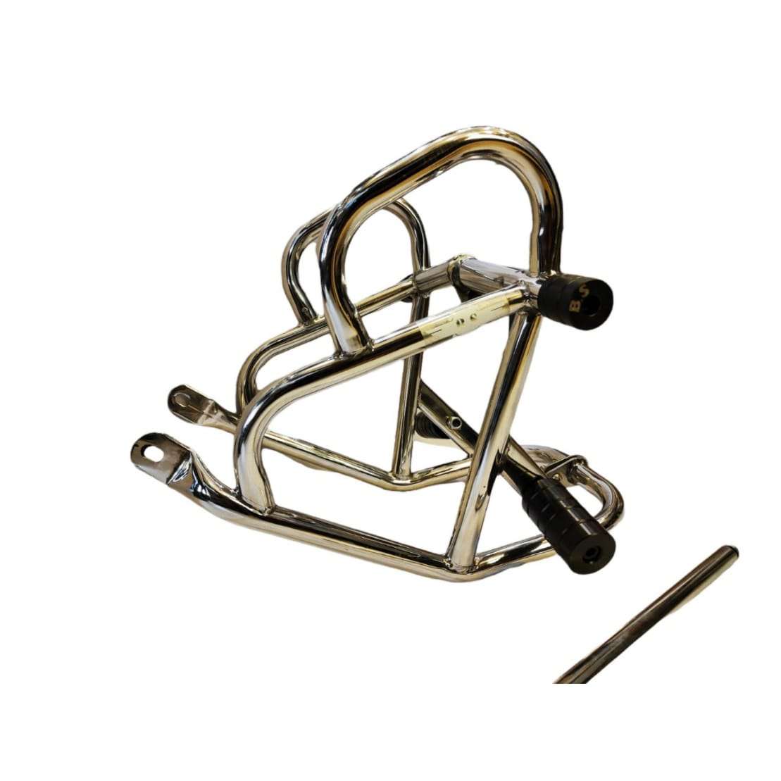 Royal Enfield Himalayan 411 Stainless steel Double Slider Crash guard Leg guard (Chrome) Royal Enfield Himalayan 411 Stainless steel Double Slider Crash guard Leg guard (Chrome)