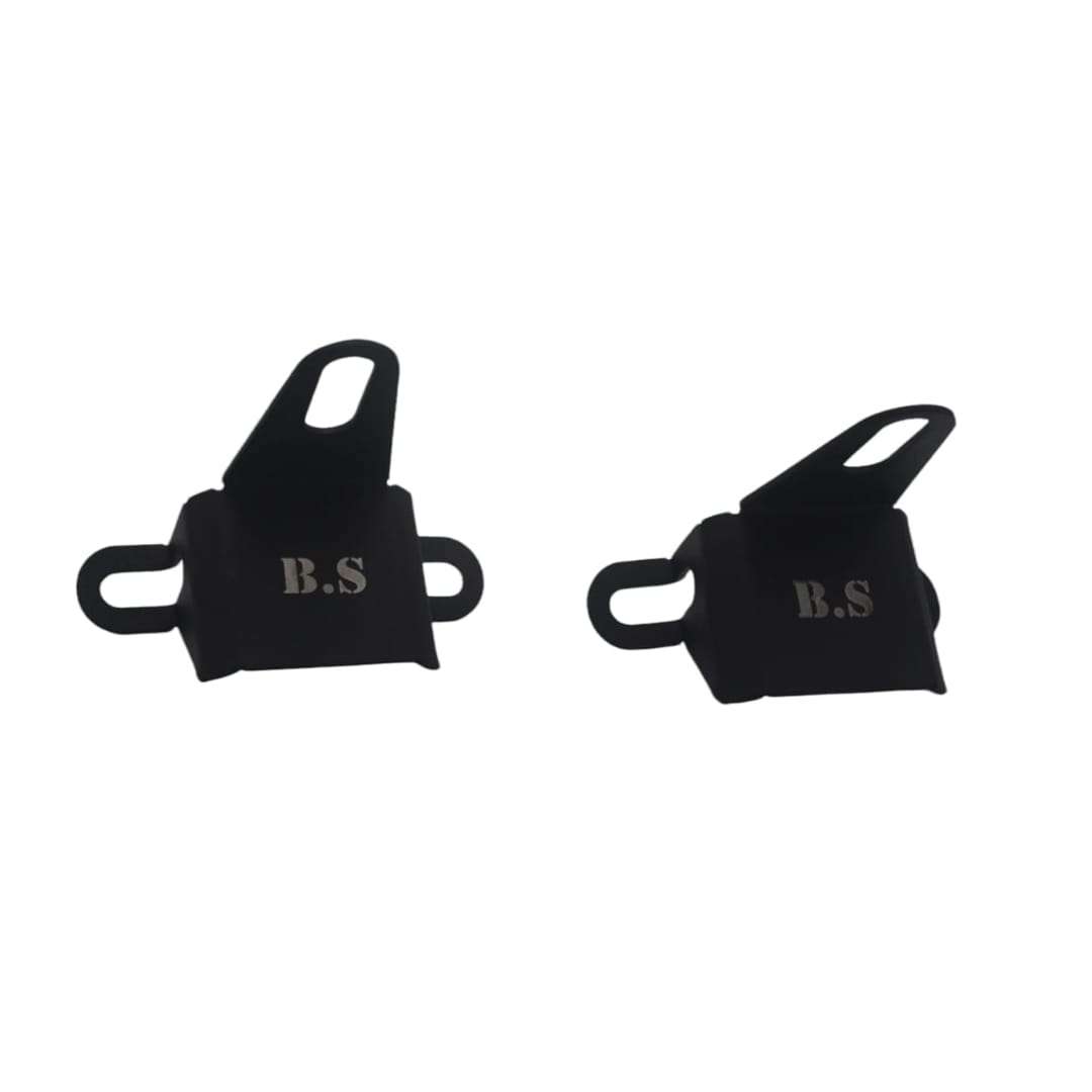 Stainless Steel Foglight Holder Mount Clamp For Royal Enfield Himalayan 411 Stainless Steel Foglight Holder Mount Clamp For Royal Enfield Himalayan 411