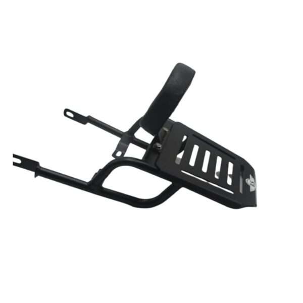 Stainless steel backrest with carrier plate for Royal Enfield Himalayan 411