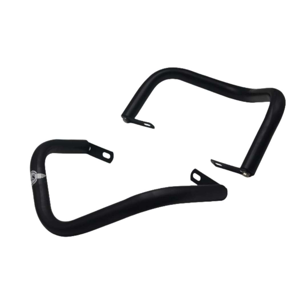 BS Auto Stainless Steel C-Type Crash Guard Leg Guard For Royal Enfield Himalayan 411 BS Auto Stainless Steel C-Type Crash Guard Leg Guard For Royal Enfield Himalayan 411