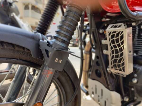 Radiator Guard For Himalayan 411 (Silver)