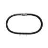 BS Auto Stainless Steel Vintage Round Leg Guard For Royal Enfield Standard (Black)