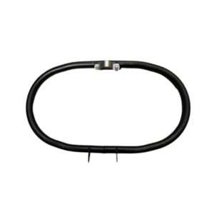 BS Auto Stainless Steel Vintage Round Leg Guard For Royal Enfield Standard (Black)