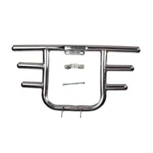 Royal Enfield Classic Standard Electra BS Auto Stainless Steel 3 Rod Crash Guard Leg Guard