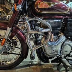 Stainless Steel Sliders Crash Guard Leg Guard For Royal Enfield Classic Electra Standard