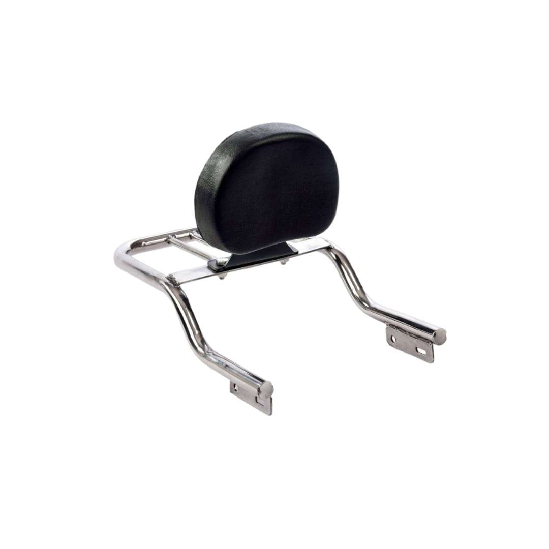 Round PU Backrest With Carrier For Royal Enfield Round PU Backrest With Carrier For Royal Enfield