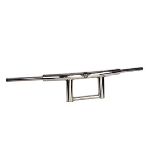 Premium Stainless Steel Pillar Handlebar For Royal Enfield Classic Standard Electra (Chrome)