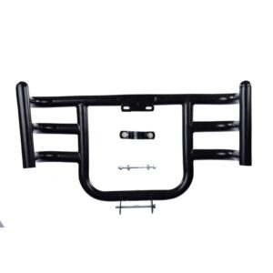 Stainless Steel Maharaja Crash Guard Leg Guard For Royal Enfield (Black)