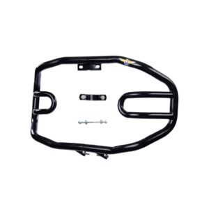 Steel Mango Crash Guard Leg Guard For Royal Enfield (Black)