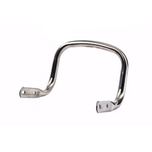 Premium Seat Handle Pipe Backrest for Royal Enfield Classic Standard And Electra (Chrome)