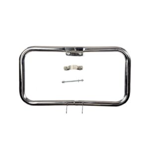 Stainless steel square shape leg guard crash guard for Royal Enfield Classic, Standard and Electra