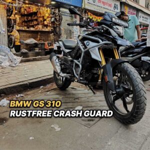 BMW G310 GS Stainless Steel Slider Crash Guard Leg Guard (Grey)