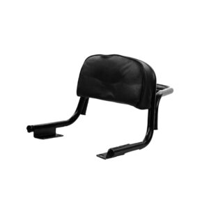 Backrest With Carrier For Interceptor And Continental GT 650 (Black)