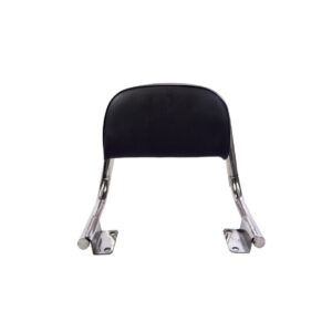 Plain Cushion Pipe Backrest For Interceptor And Continental GT 650 (Chrome)