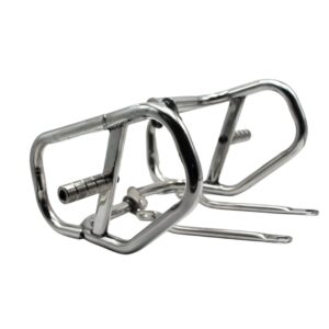 Stainless Steel Slider Crash Guard Leg Guard For Royal Enfield Interceptor 650 (Chrome)