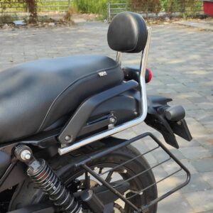 Fatboy Backrest For Harley Davidson X440 (Chrome)