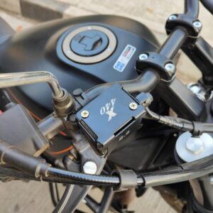 Stainless Steel Front Master Cylinder Guard For Harley Davidson X440 (Black)