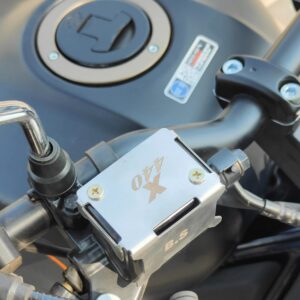 Stainless Steel Front Master Cylinder Guard For Harley Davidson X440 (Chrome)