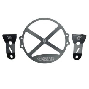 X Design Headlight Grill For Super Meteor 650
